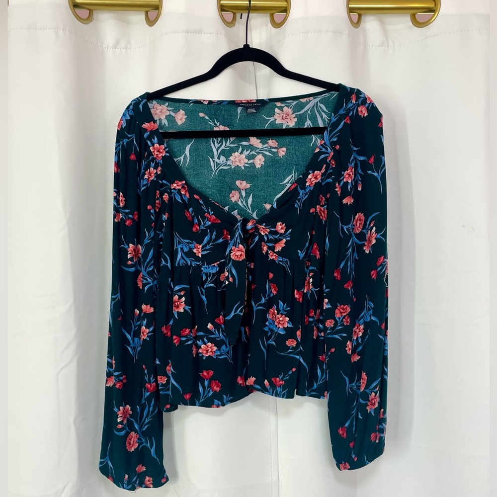 American Eagle Long Sleeved Blouse